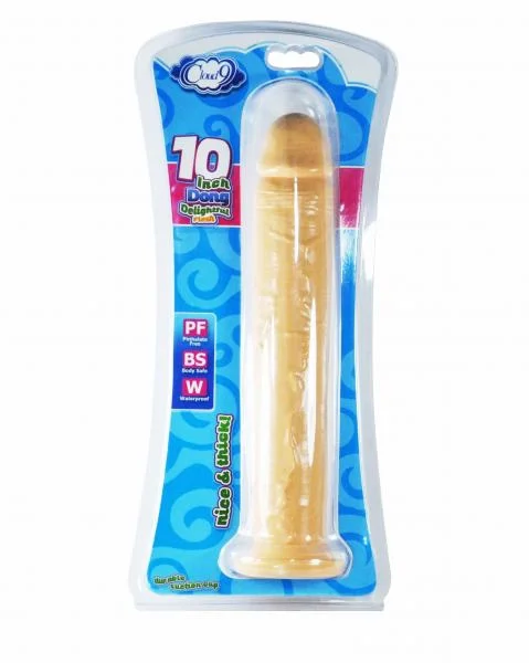Cloud 9 10 inches Dong with Suction Cup Beige — image 8 of 8