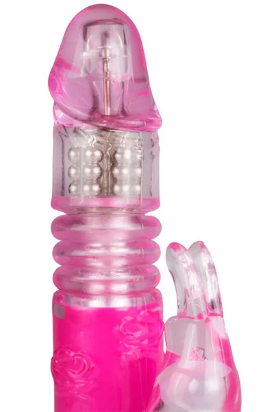 Easy Toys Thrusting & Rotating Beaded 9.8" Rabbit Vibrator — image 8 of 12