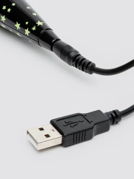 Lovehoney Glow-in-the-Dark Deluxe Mini Massage Wand Vibrator