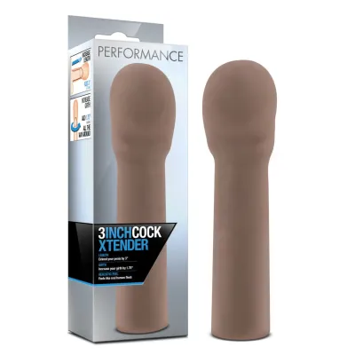 Performance 3 Inch Cock Extender Brown