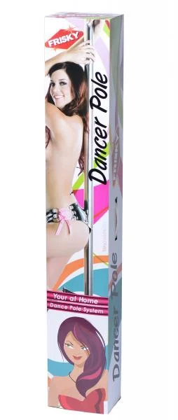 Chrome Secret Dancer Pole Packaged