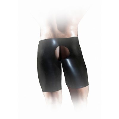 Latex Fisting Shorts Black S M
