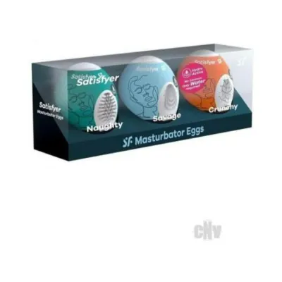 Satisfyer Masturbator Egg 3er Nau sav