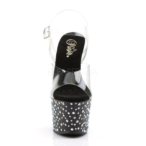 7 inches Heel, 2 3/4 inches PF Ankle Strap Sandal w/Multi-Size RS — image 2 of 4