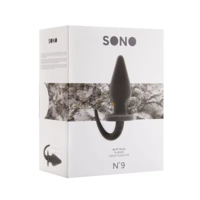 Sono No 9 Butt Plug 6 Inch Black