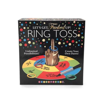 Let s Get Fucked Up Ring Toss Party Game