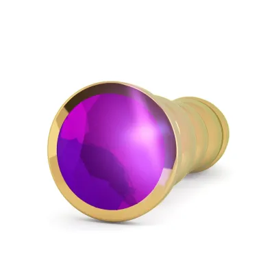 Rich R10 Gold Plug 4 9 Inch Purple Sapphire