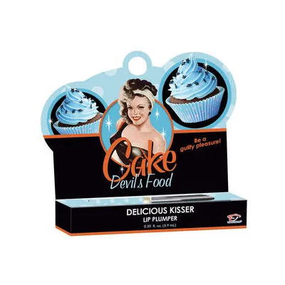 Cake Delicious Kisser Lip Plumper Gloss Devils Food