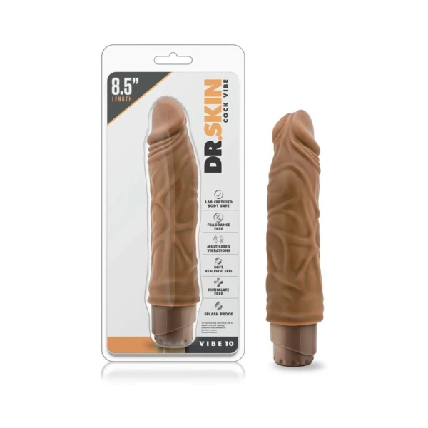 Dr. Skin - Cock Vibe - Vibe 10 - Mocha — image 17 of 17