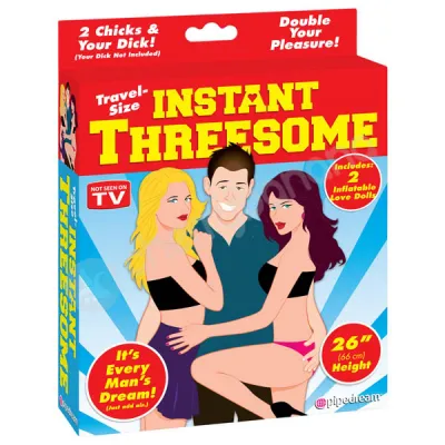 Travel Size Instant Threesome Sex Dolls