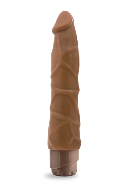 Dr. Skin - Cock Vibe 1 - 9 Inch Vibrating Cock -  Chocolate