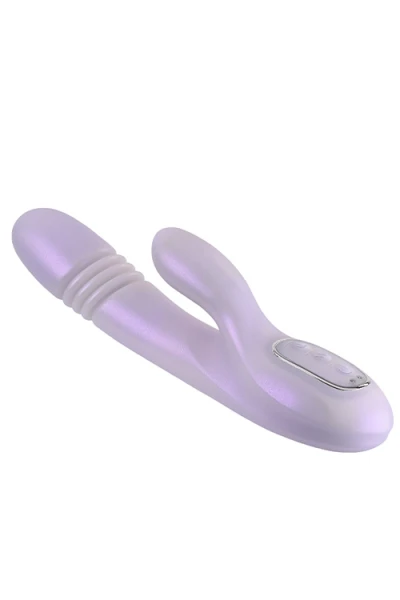 Playboy Bumping Bunny 9" Heated Thrusting Rabbit Vibrator