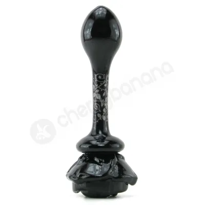 Fashionistas Glass Rose Small Butt Plug