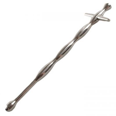 Torment Stainless Steel Cross Urethral Sound 15 5cm