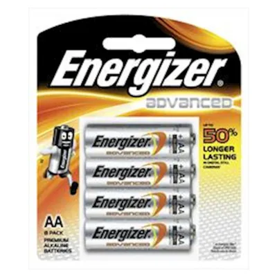 Energizer Advanced Aa 8pk