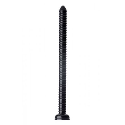 Ribbed Anal Snake 19 Inch