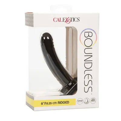 Boundless Ridged Butt Plug with Suction Cup Base