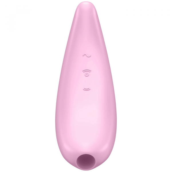 Satisfyer Curvy 3+ Pink App Controlled Vibrating Clitoral Stimulator