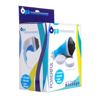 Opa Professional Massager With Variable Speed Massaging Heads 7 Inch