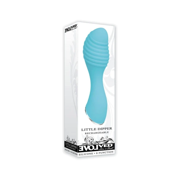 Little Dipper Silicone Rechargeable Vibrator by Evolved Novelties