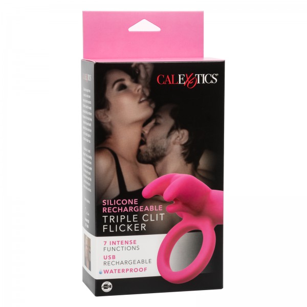 Clit Flicker Vibrating Cock Ring