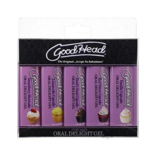 Goodhead Oral Delight Gel Cupcake 5pk