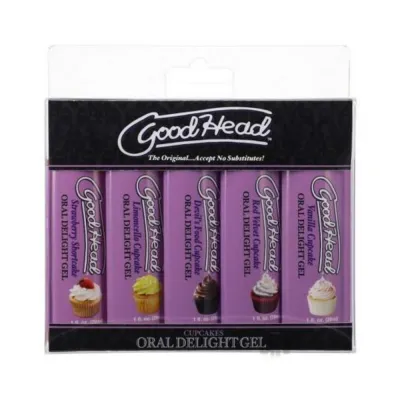 Goodhead Oral Delight Gel Cupcake 5pk