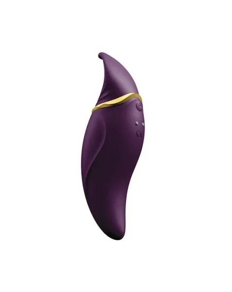 Zalo Hero Clitoral Vibrator - Purple - 5.7 Inch