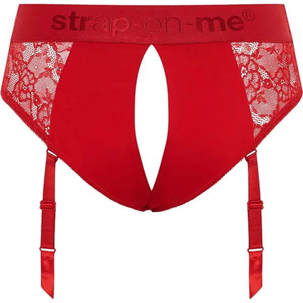 Strap-on-Me Red Lingerie Diva Strap-On Harness - Small