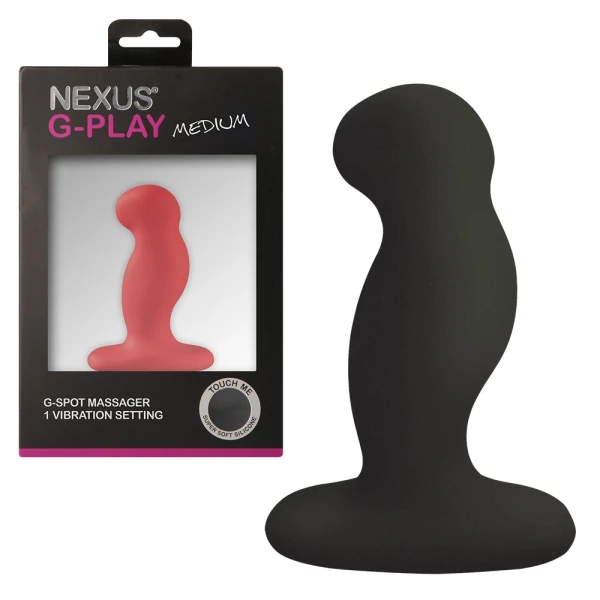 Nexus Gplaymed+ Unisex Vibrator - Black — image 6 of 6
