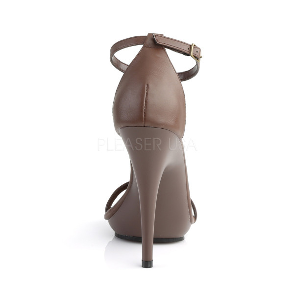 5 inches Heel, 3/8 inches PF Closed Back T-Strap Sandal — image 8 of 8