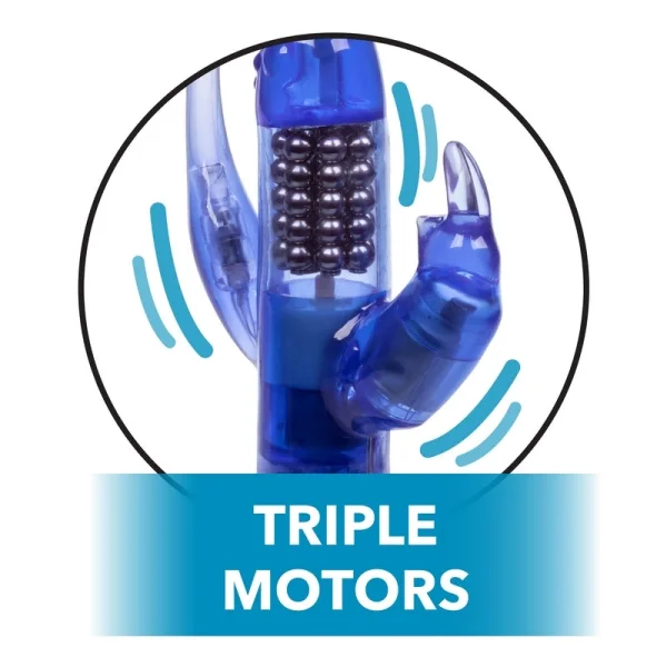 Calexotics Delight Triple Orgasm Rabbit Vibrator — image 7 of 7
