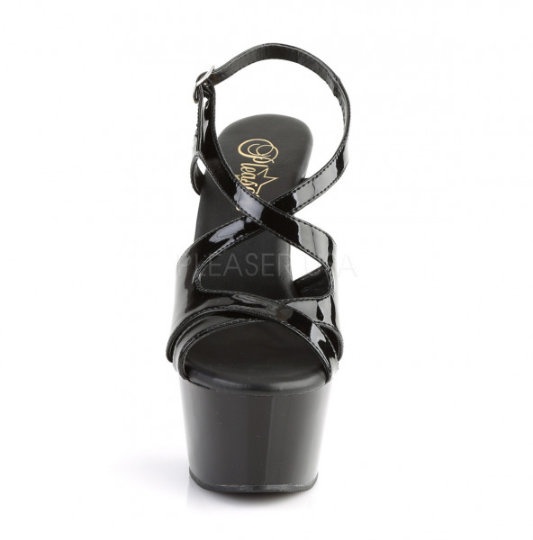 6 inches Heel, 2 1/4 inches PF Criss-Cross Sling Back Sandal — image 6 of 8