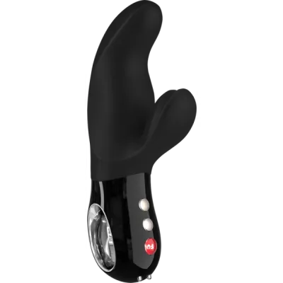 Fun Factory Black Line Miss Bi Rabbit Vibrator Black