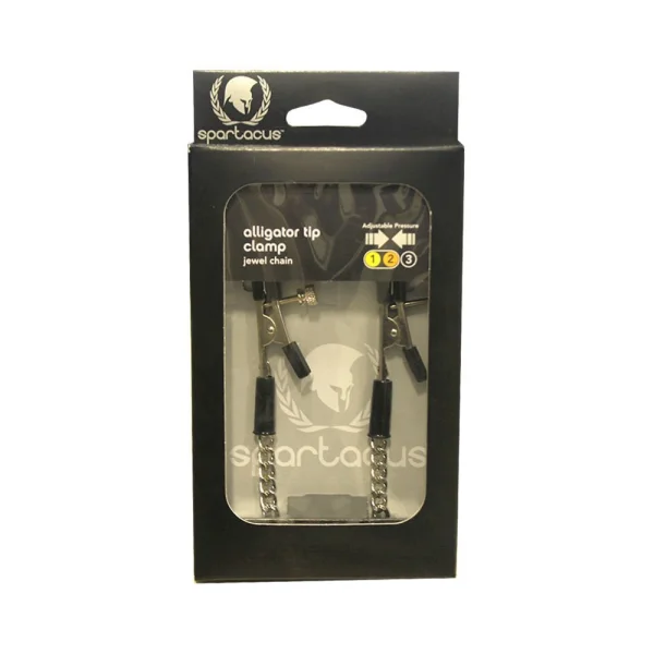 Spartacus Nipple Clamps Rubber Tipped