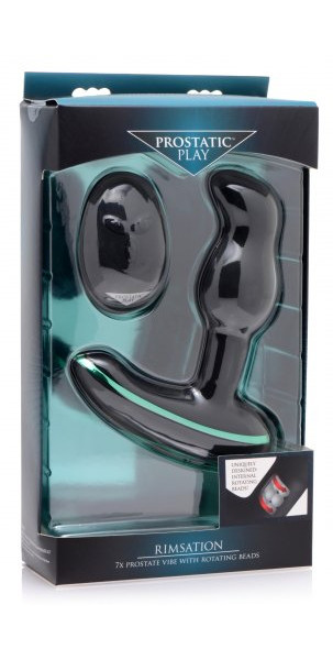 Rimsation Prostate Vibe with Rotating Beads