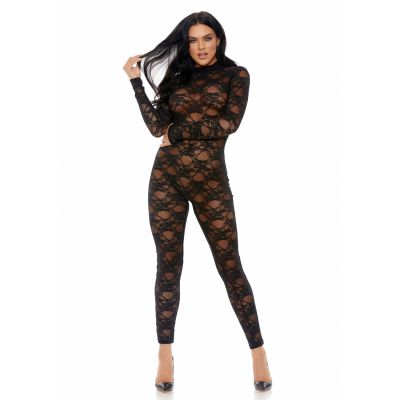 Sweet Little Lace Jumpsuit Black Erotic Underwear Outfits