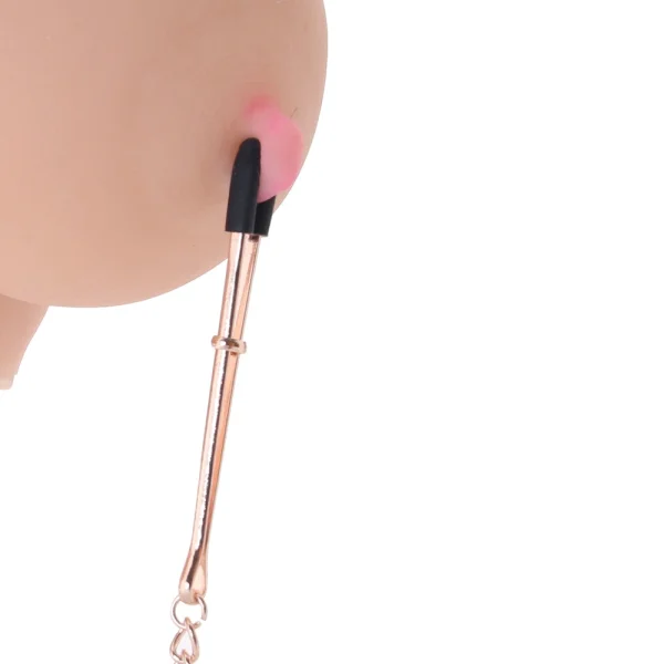 Bound Adjustable DC3 Tweezer Nipple Clamps by NS Novelties - Rose Gold