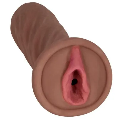 Mistress Natalia Chocolate Pubic Bone Stroker Brown
