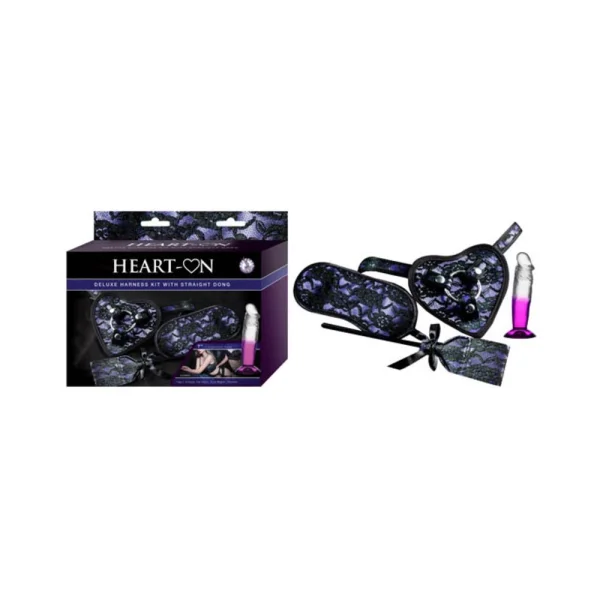 Heart-on Deluxe Harness Kit With Straight Dong Purple — image 5 of 5