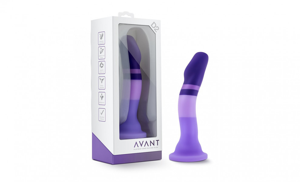 Blush Avant D2 Purple Rain Dildo — image 5 of 11