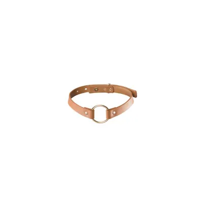 Bijoux Indiscrets Maze Single Chocker Brown