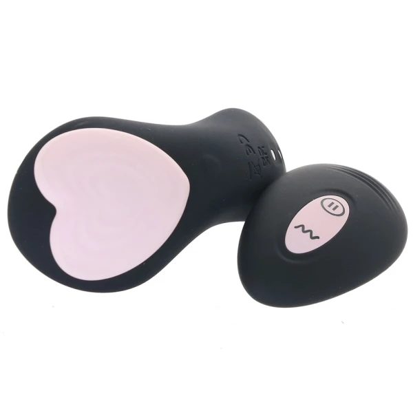 Temptasia Heartbeat Silicone Rechargeable Panty Vibe With Remote By Blush