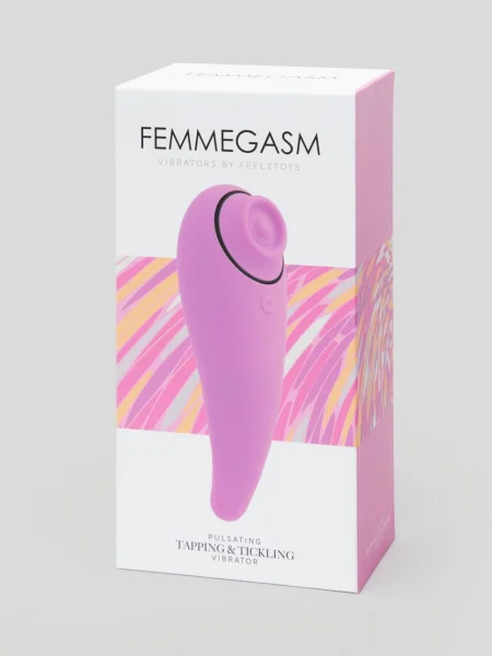 Tap and Tickle Rechargeable Silicone Clitoral Vibrator