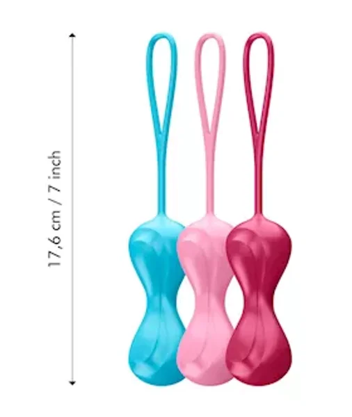 Satisfyer Double Balls Three Piece Set -  Medium — image 5 of 6