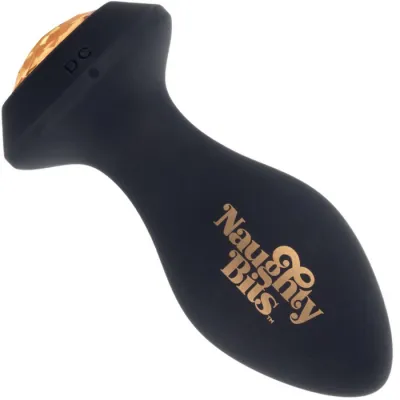 CalExotics Naughty Bits Shake Your Ass Vibrating Jeweled Butt Plug