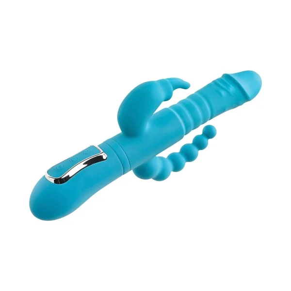 A&e Eve's Thrusting Triple Joy Rabbit Teal — image 9 of 11