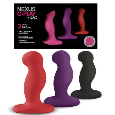 Nexus GPLAYTRIO Vibrator Pack S M L