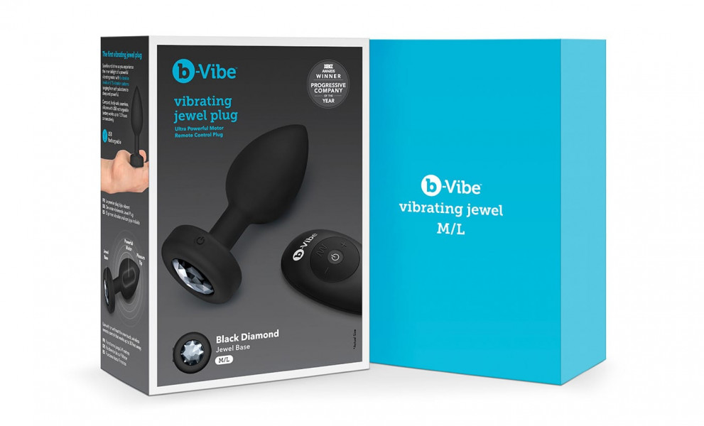 B-Vibe Vibrating Jewel Plug