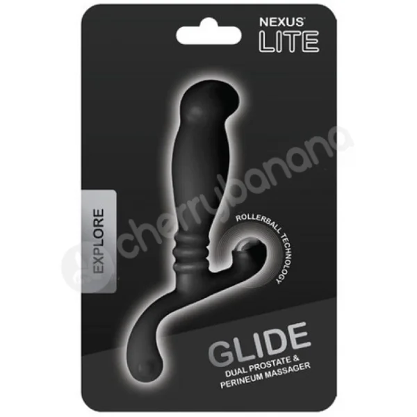 Nexus Lite Glide Black Prostate & Perineum Massager